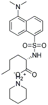 Dansyl-L-NorleucinePiperidiniumSalt Struktur