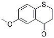 6-Methoxy-2,3-Dihydro-4H-Thiochromen-4-One Struktur