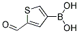 5-Formylthiophen-3-ylboronic acid Struktur