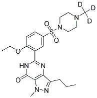 SILDENAFIL-D3 Struktur