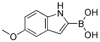 5-METHOXYINDOLE-2-BORONIC ACID Struktur