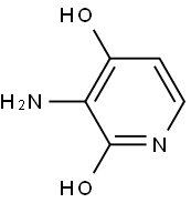 3-AMINOPYRIDINE-2,4-DIOL Struktur