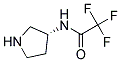 (3R)-(+)-3-(TRIFLUOROACETAMIDO)PYRROLIDINE Struktur