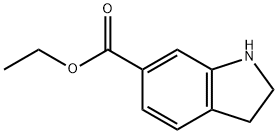 ethyl indoline-6-carboxylate Structure