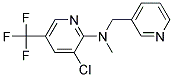 N2-METHYL-N2-(3-PYRIDYLMETHYL)-3-CHLORO-5-(TRIFLUOROMETHYL)PYRIDIN-2-AMINE, TECH Struktur