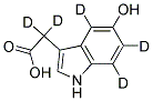 5-HYDROXYINDOLE-4,6,7-D3-3-ACETIC-D2 ACID Struktur