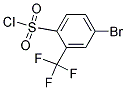 4-BROMO-2-(TRIFLUOROMETHYL)BENZENESULPHONYL CHLORID Struktur