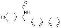 N-[4-phenyl-1-(phenylmethyl)-4-piperidylmethyl]formamide  Struktur