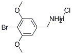 4-Bromo-3,5-dimethoxybenzylamine hydrochloride  Struktur