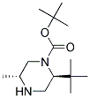 (2S,5R)-1-Boc-2-Tert-Butyl-5-Methyl-Piperazine Struktur