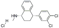 (S)-(+)-Sertraline HCl Struktur