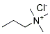 Propyltrimethylammonium Chloride Struktur