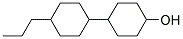 4'-Propyl-1,1'-Bi(Cyclohexyl)-4-Ol Struktur