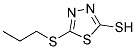 2-Propylthio-1,3,4-thiadiazole-5-thiol Struktur