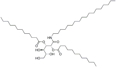 STEARYLGLUCONAMIDE DILAURATE Struktur