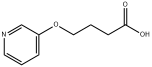 4-(pyridin-3-yloxy)butanoic acid Struktur