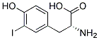 3-Iodo-D-tyrosine Struktur