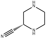 (S)-piperazine-2-carbonitrile Struktur