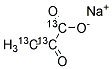 PYRUVIC ACID SODIUM SALT-[13C3] Struktur