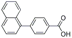 4-NAPHTHALEN-1-YL-BENZOIC ACID 96% Struktur