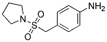 4-(PYRROLIDINE-1-SULFONYLMETHYL)-PHENYLAMINE Struktur