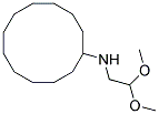 CYCLODODECYL-(2,2-DIMETHOXY-ETHYL)-AMINE Struktur