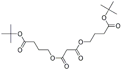 MALONIC ACID BIS-(3-TERT-BUTOXYCARBONYL-PROPYL) ESTER Struktur