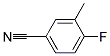 3-Methy-4-Fluoro benzonitrile Struktur