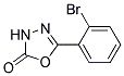 5-(2-BROMOPHENYL)-1,3,4-OXADIAZOL-2(3H)-ONE Struktur