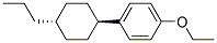 4'-(Trans-4-N-Propylcyclohexyl)Phenetole Struktur
