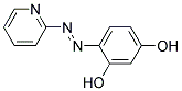 4-(2-Pyridinylazo)Resorcinol Struktur