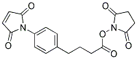 SUCCINIMDYL-4-(P-MALEIMIDOPHENYL)BUTYRATE Struktur