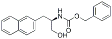 N-CBZ-3-(2-NAPHTHYL)-D-ALANINOL Struktur