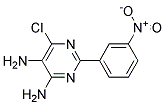 6-CHLORO-2-(3-NITROPHENYL)PYRIMIDINE-4,5-DIAMINE Struktur