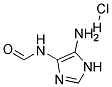 4-FORMAMIDO-5-AMINOIMODAZOLE HCL Struktur