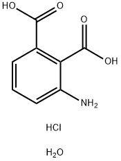 3-AMINOPHTHALIC ACID HYDROCHLORIDE HYDRATE Struktur