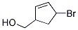 (4-Bromocyclopent-2-enyl)methanol Struktur