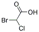 BROMOCHLOROACETIC ACID SOLUTION 100UG/ML IN T-BUTYLMETHYL ETHER 1ML Struktur