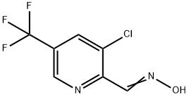 3-CHLORO-5-TRIFLUOROMETHYL-PYRIDINE-2-CARBALDEHYDE OXIME Struktur