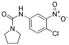 N1-(4-CHLORO-3-NITROPHENYL)PYRROLIDINE-1-CARBOXAMIDE, TECH Struktur