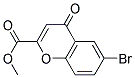 METHYL-6-BROMOCHROMONE-2-CARBOXYLATE Struktur