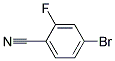 4-BROMO-2-FLUOROBENZONTRILE Struktur