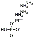 TETRAAMMINE PLATINUM(II) HYDROGENPHOSPHATE SOLUTION Struktur