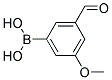 3-FORMYL-5-METHOXYPHENYLBORONIC ACID Struktur