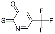 5-TRIFLUOROMETHYL-2-THIO-PYRIDONE Struktur