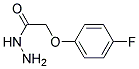 4-FLUOROPHENOXYACETIC ACID HYDRAZID Struktur