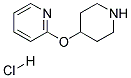 2-(Piperidin-4-yloxy)pyridine hydrochloride Struktur