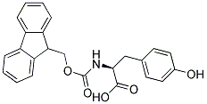 Fmoc-L-4-Hydroxyphenylalanine Struktur