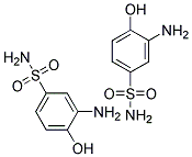 3-Amino-4-Hydroxy Benzene Sulfonamide 4-Hydroxy-3-Aminobenzene Sulfonamide Struktur