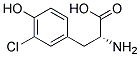 3-Chloro-D-tyrosine Struktur